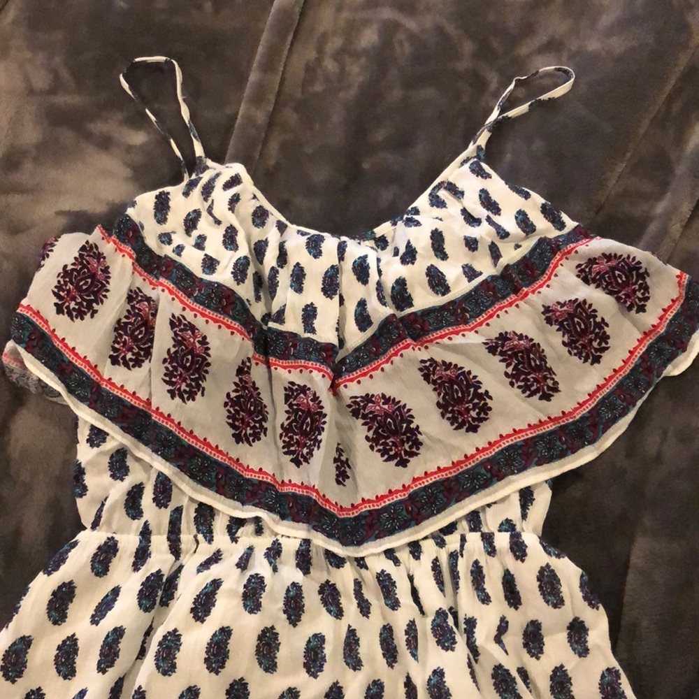 Paisley maxi dress